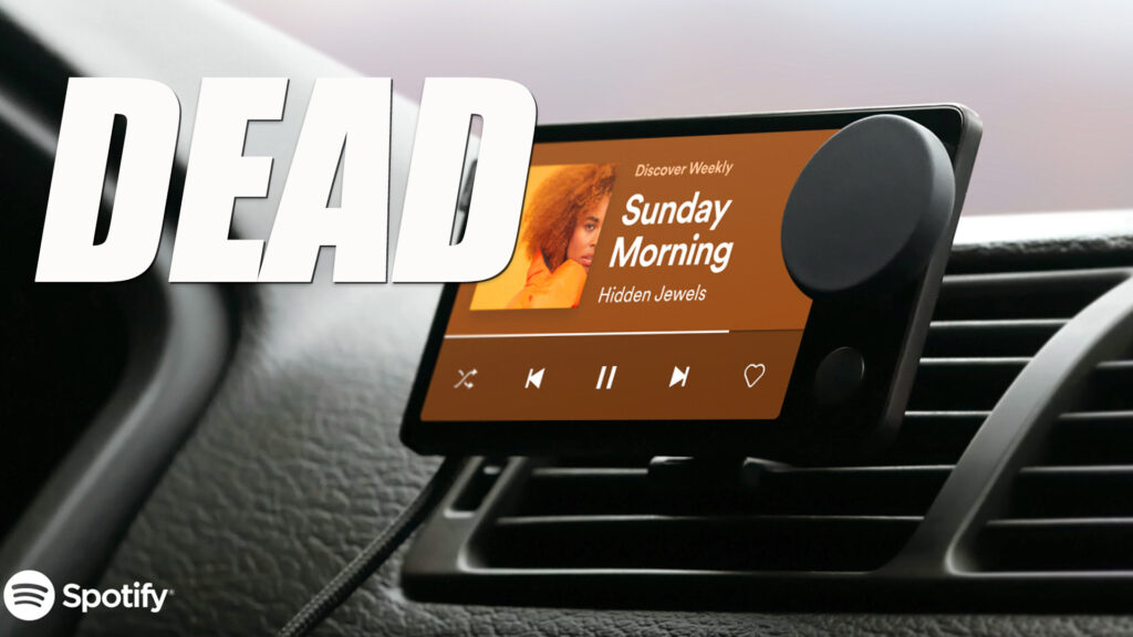 The short-lived Car Thing left production in 2022 and Spotify will discontinue service for it later this year