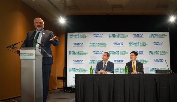 Gov. Holcomb announces new Purdue-Elanco Research Facility in newly-created OneHealth Innovation District