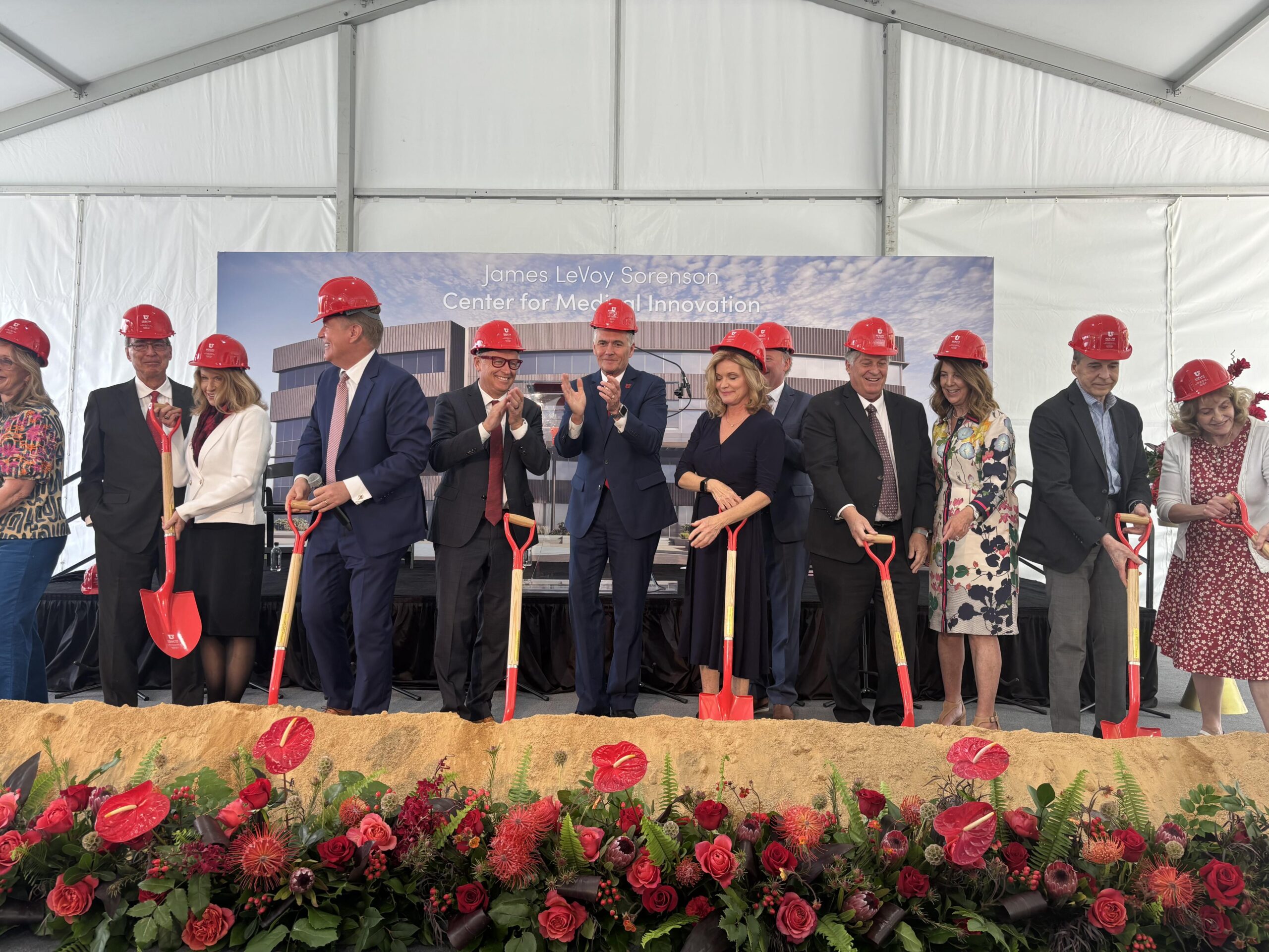 University of Utah Health breaks ground on James LeVoy Sorenson Center for Medical Innovation
