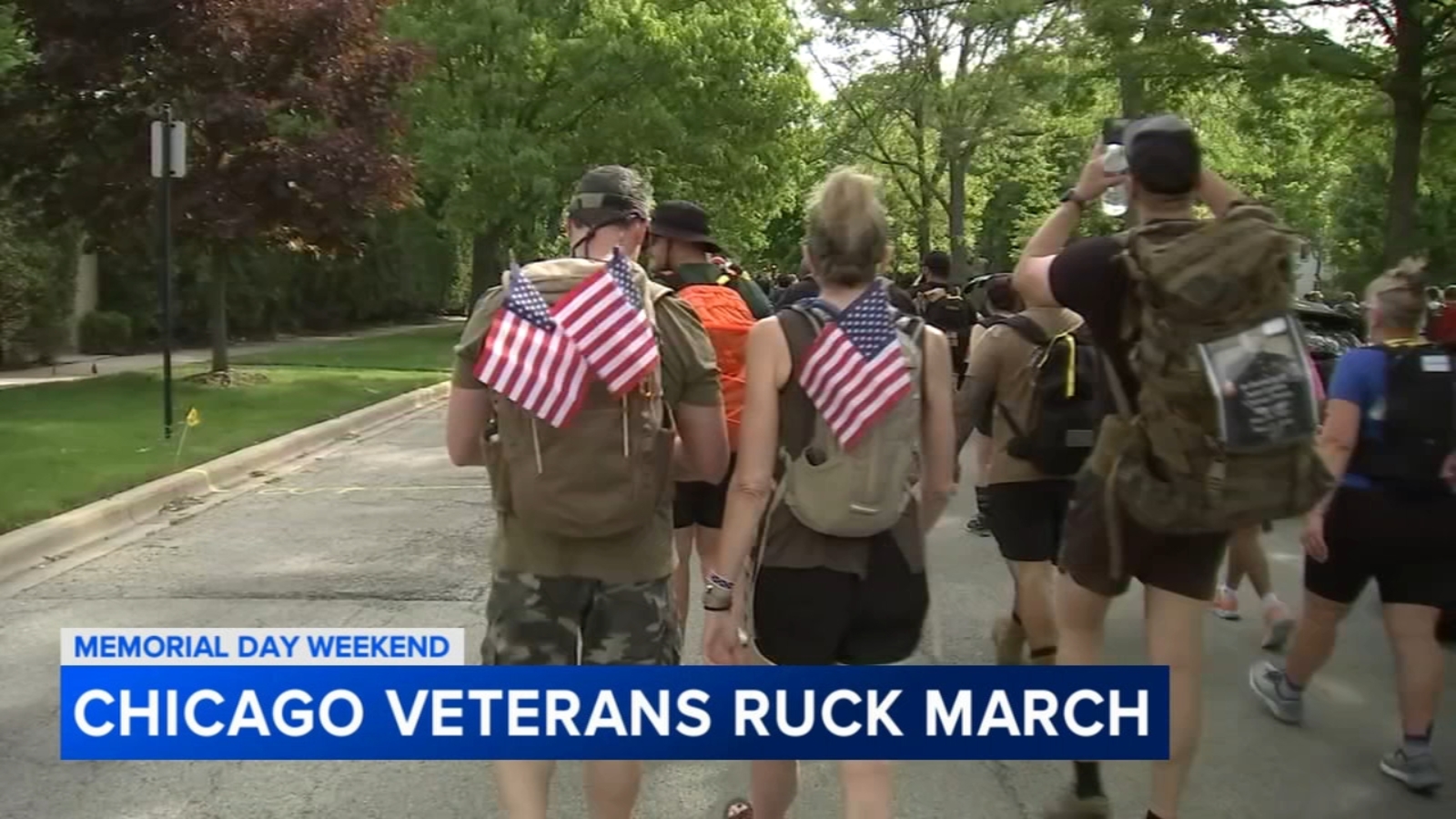 Chicago Veterans Ruck March raises awareness for suicide prevention, mental health