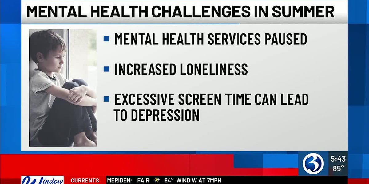 How to deal with mental health impacts on your children during summer