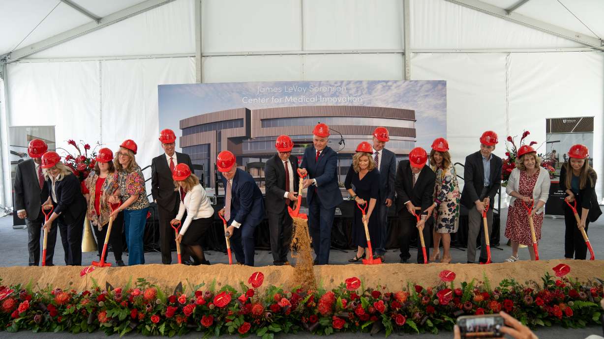 University of Utah breaks ground on new medical innovation center