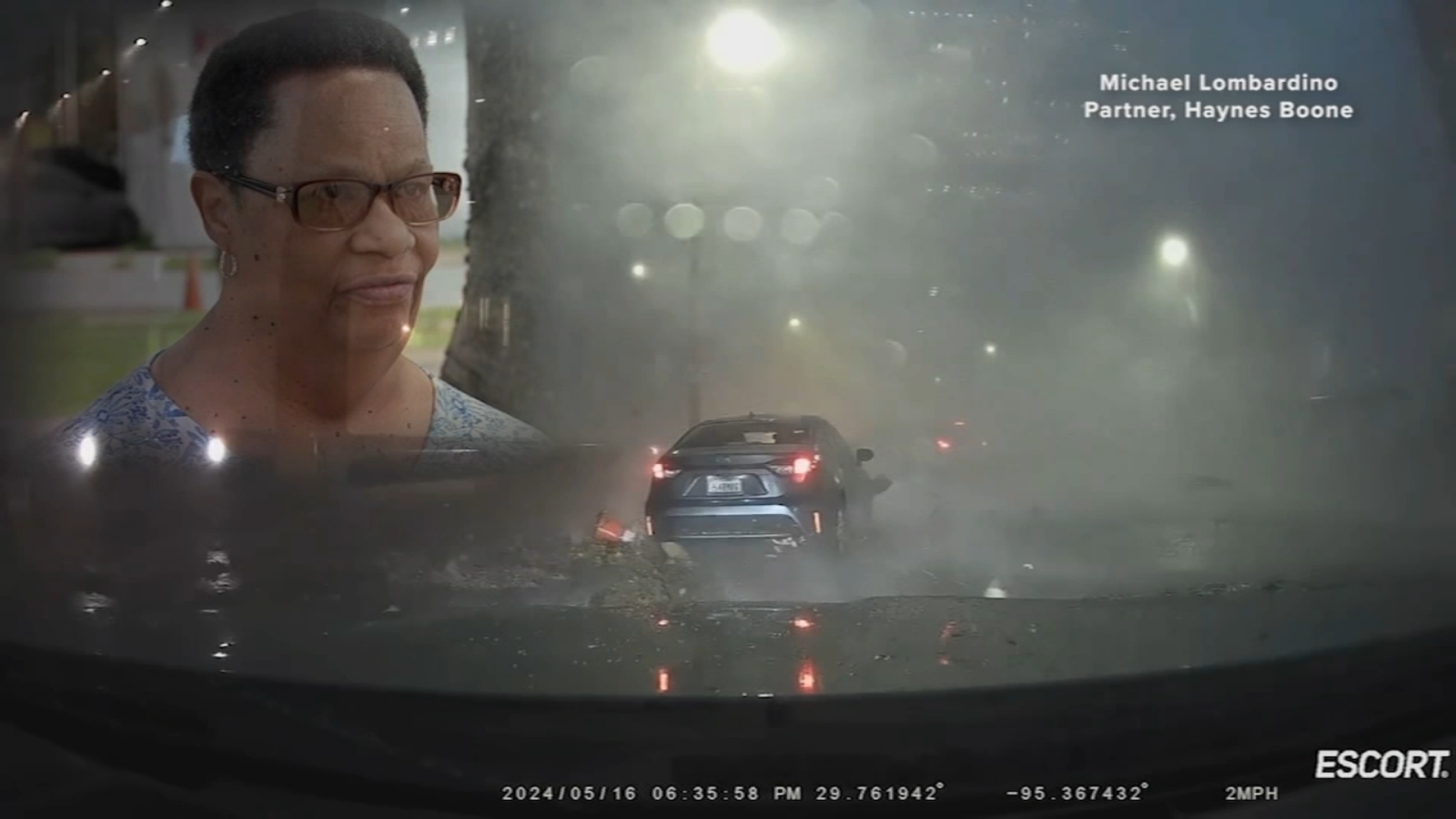 ‘I’m about to die’: Women recounts her survival story after storm winds move car, blow out window