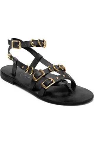 Midas Touch Ankle Strap Sandal