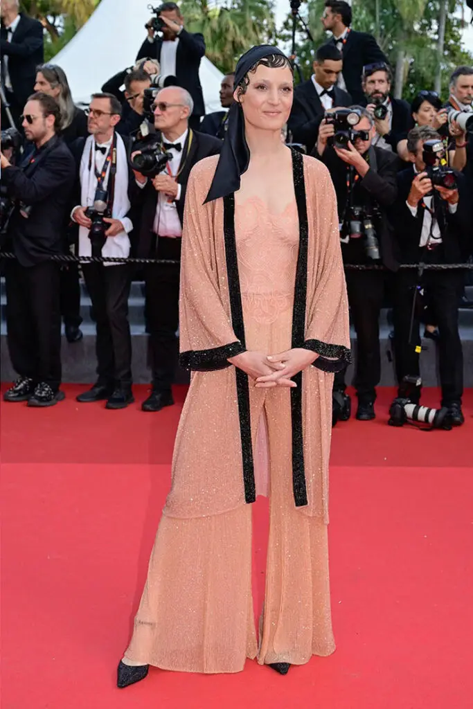 Vicky Krieps attends 'The Most Precious of Cargoes’ Cannes Film Festival Premiere