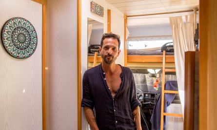 ‘It’s totally broken down’: tourism surge forcing Ibiza’s workers to live in car parks