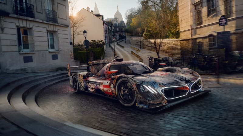 BMW’s 20th art car is a Le Mans-bound 215-mph painting on wheels