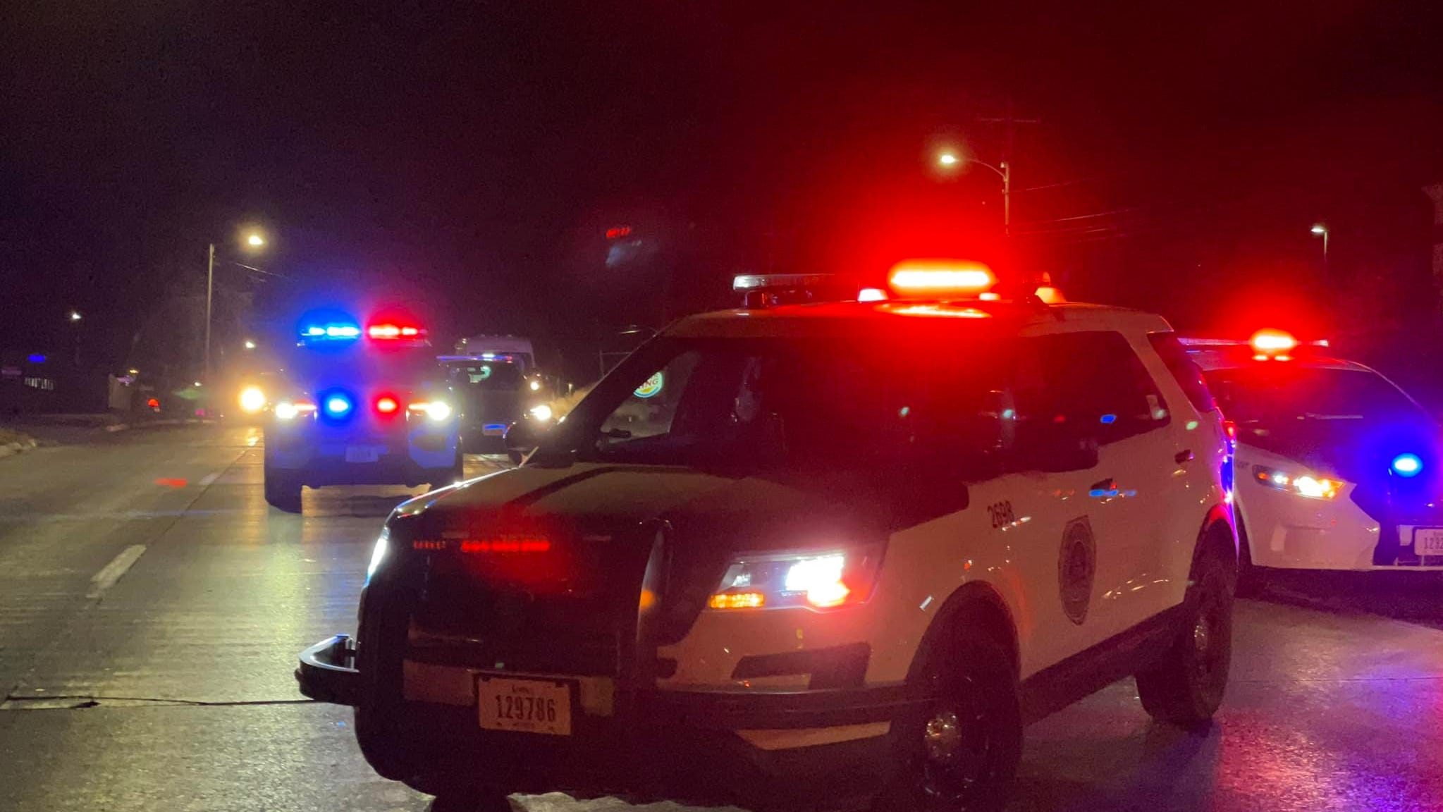 Pedestrian killed in crash that ended with car striking a house in Des Moines