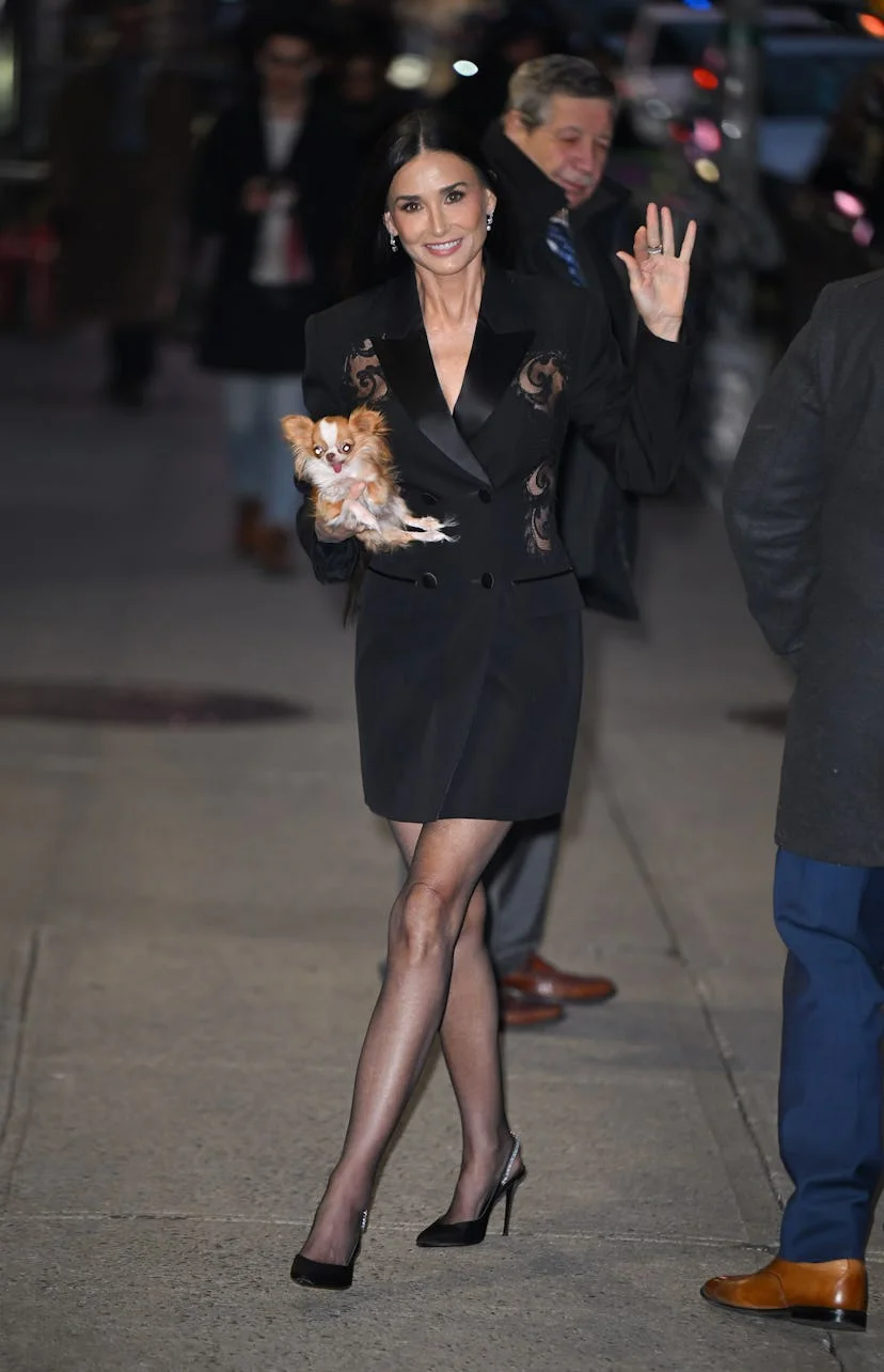 Demi Moore and Pilaf best fashion moments