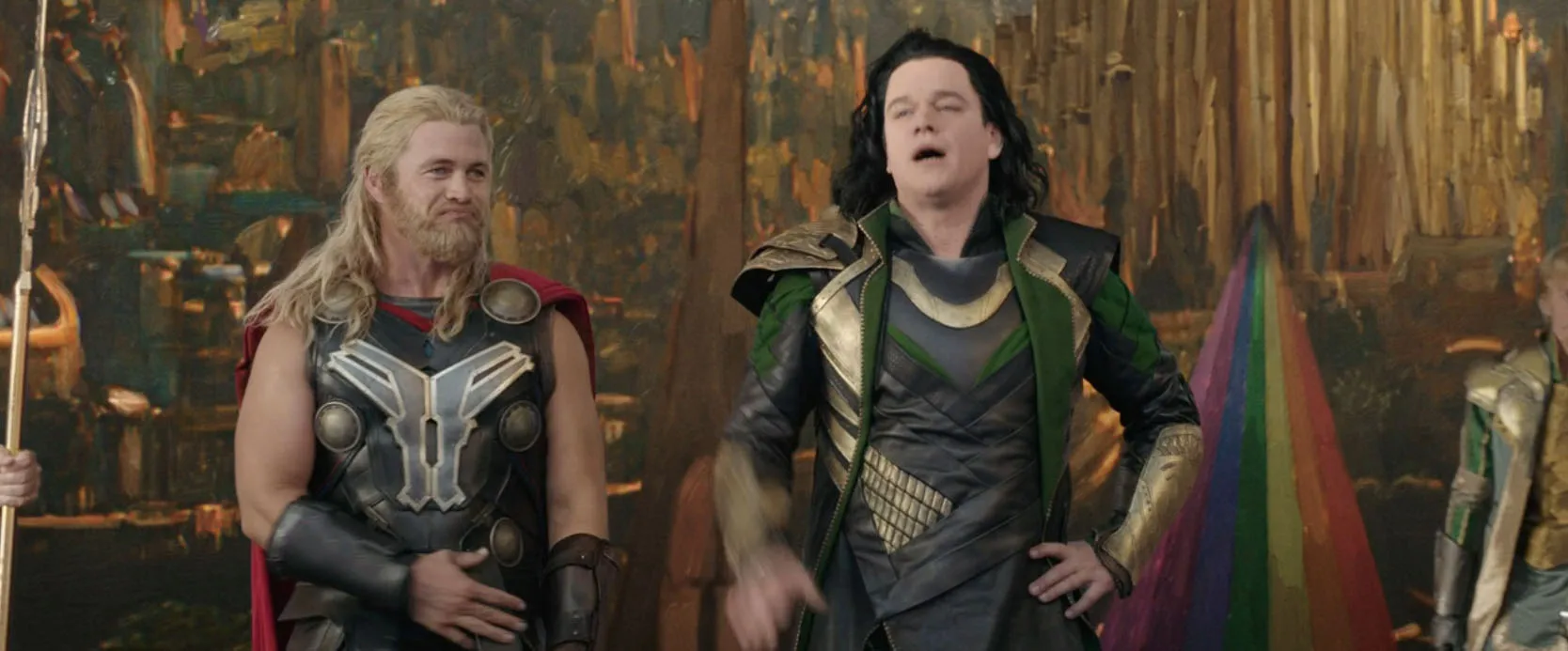 Luke Hemsworth and Matt Damon made an unexpected cameo in Thor: Ragnarok