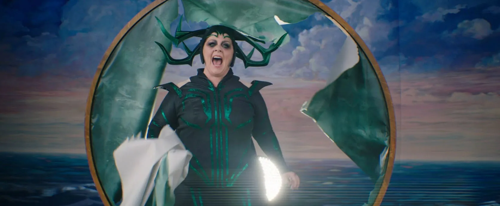 Melissa McCarthy joined the fun as Hela in the next Thor film