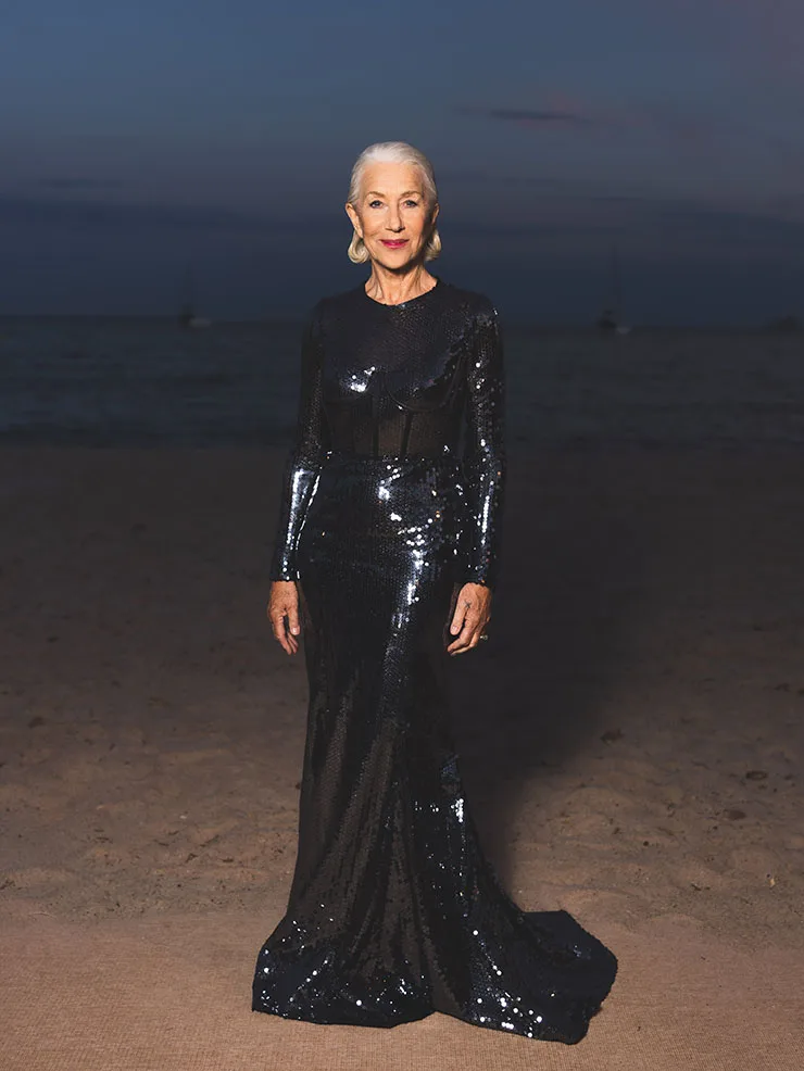 Helen Mirren attends Lights On Women's Worth