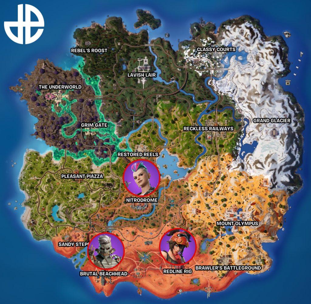 All Mythic Nitro cars in Fortnite Chapter 5 Season 3 and how to get them
