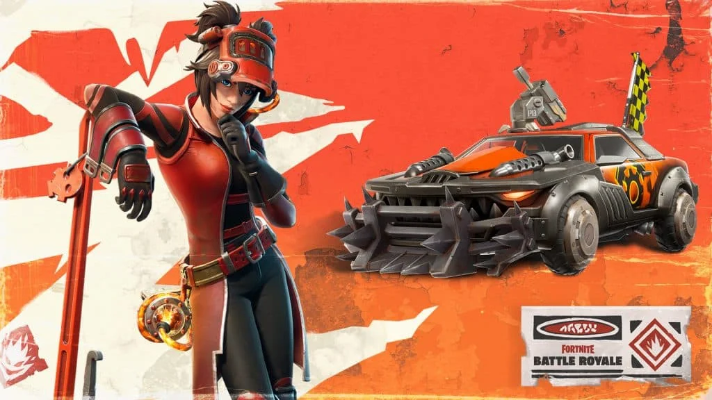Fortnite The Machinist Lockjaw Mythic car