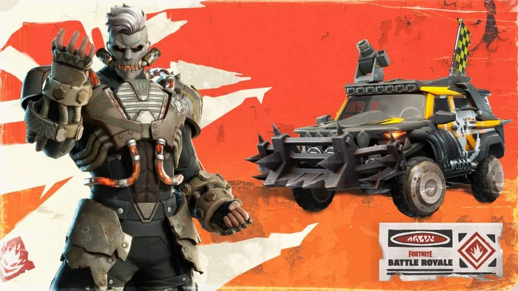 Fortnite Megalo Don Behemoth Mythic car.