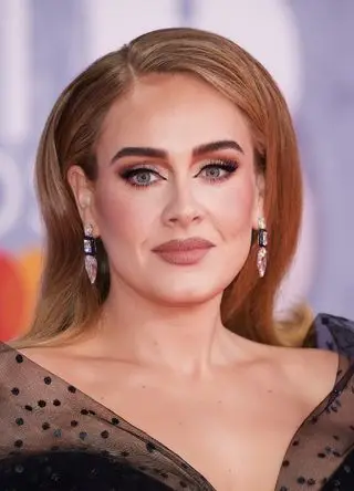 Adele attends The BRIT Awards 2022 at The O2 Arena on February 08, 2022 in London, England