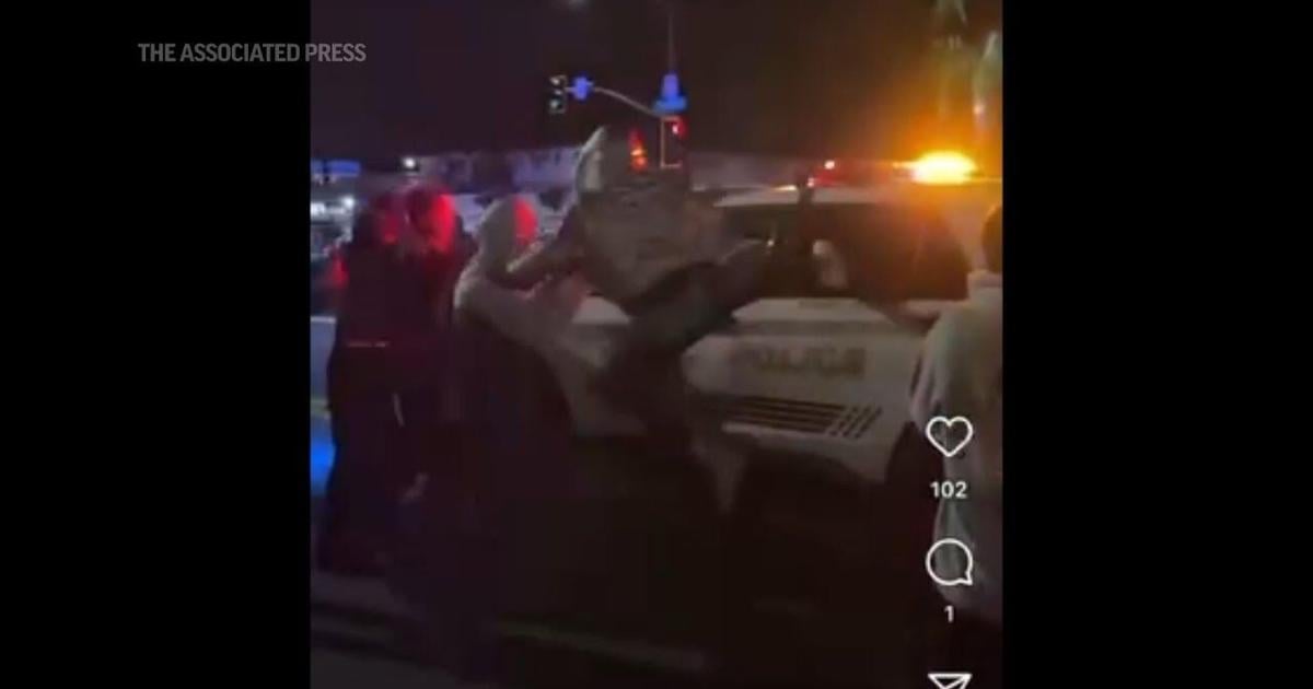California teenager arrested after violent swarm pounded and kicked a deputy’s car