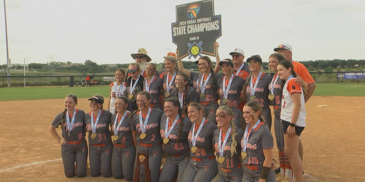 Trenton softball wins the 1A state championship in comeback fashion