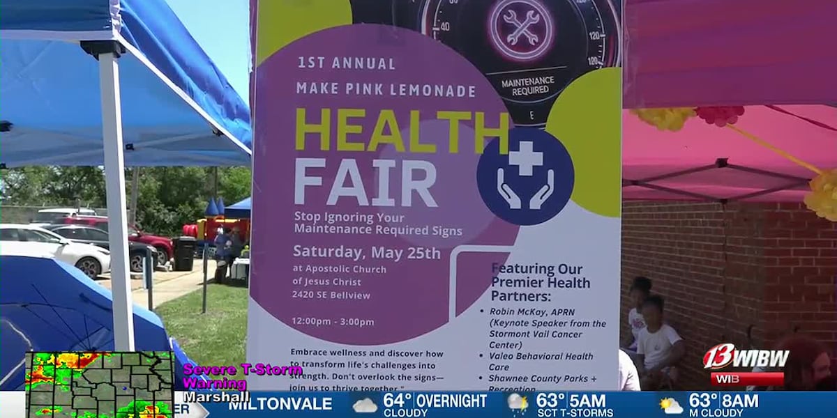 First ever “Make Pink Lemonade” health fair educates community with a fun twist