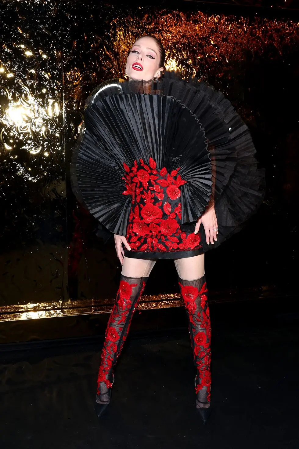 cannes, france may 22 coco rocha attends the kilian paris sunkissed goddess party at the 77th annual cannes film festival at salama restaurant on may 22, 2024 in cannes, france photo by cindy ordgetty images