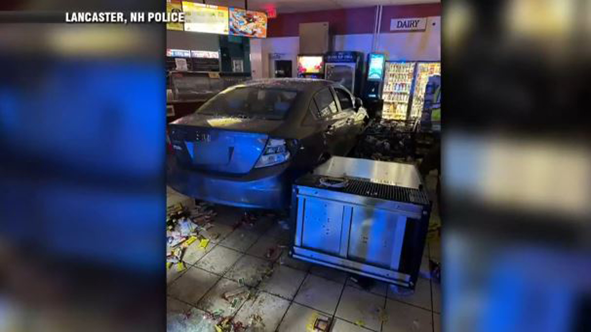 Man arrested for damaging store in Lancaster, NH accused of crashing car into it the next day – Boston News, Weather, Sports