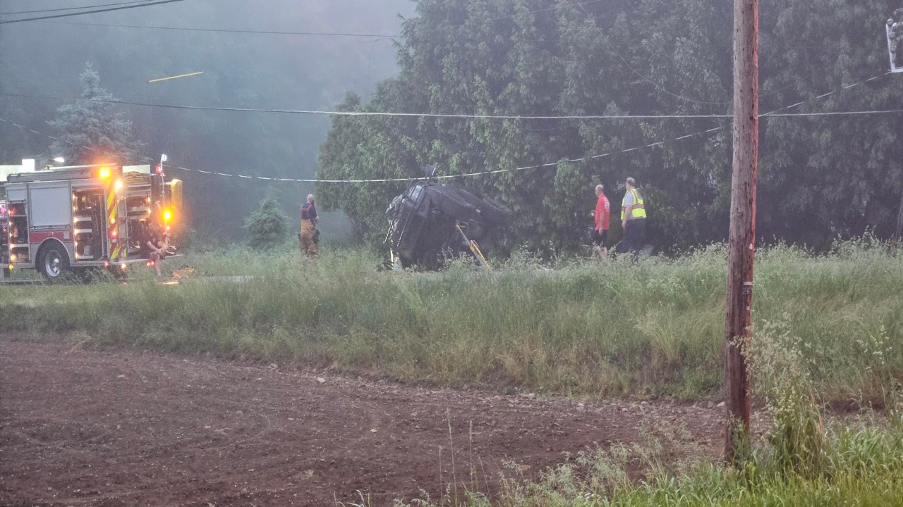 Some Mercer Co. residents without power after car crash