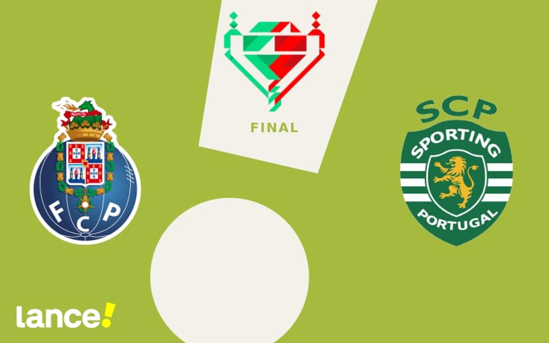 Porto x Sporting: onde assistir, horário e prováveis escalações da partida pela Taça de Portugal