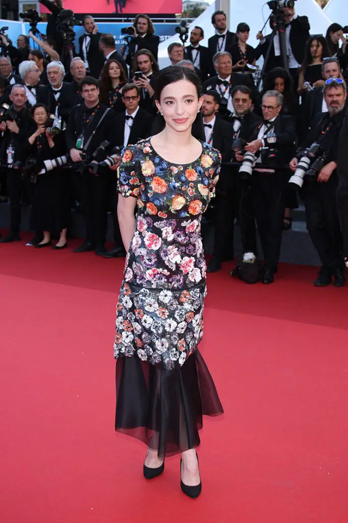 Mikey Madison attends the Red Carpet of the closing ceremony at the 77th annual Cannes Film Festival