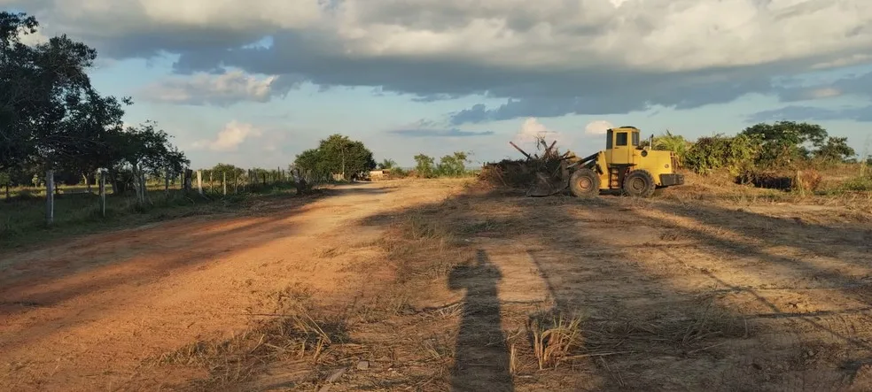 Área que será construído Centro de Desenvolvimento do Futebol no Acre — Foto: Kelton Pinho