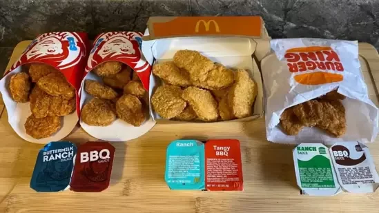 Burger King and McDonald's are fighting to attract customers with $5 meal deals while Wendy's is offering a special $3 English Muffin deal.