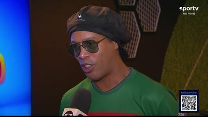 Ronaldinho Gaúcho comemora Futebol Solidário em prol do RS: ” É um dia muito marcante”