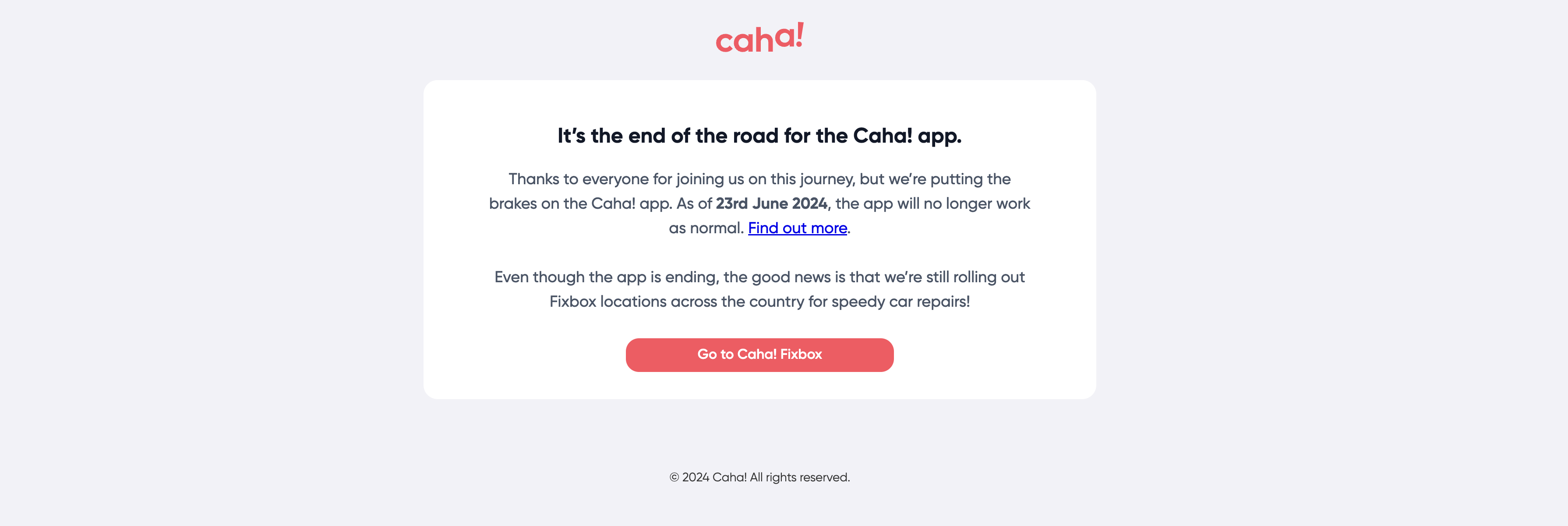 Direct Line shuts down Caha car ownership app