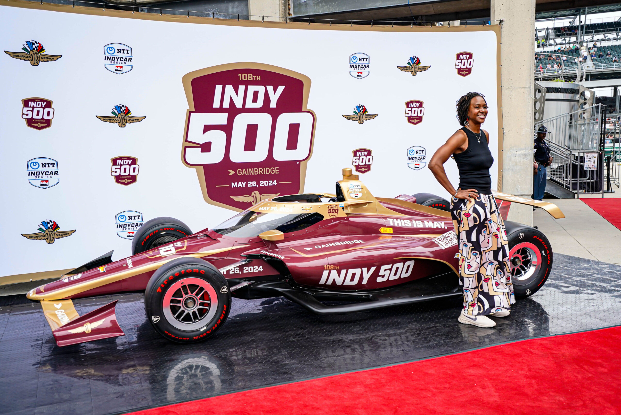 12 celebrities at the 2024 Indy 500 red carpet, including Jordin Sparks and Flavor Flav