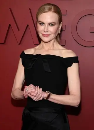 Nicole Kidman attends the opening party for the Planet Omega Exhibition in New York City.