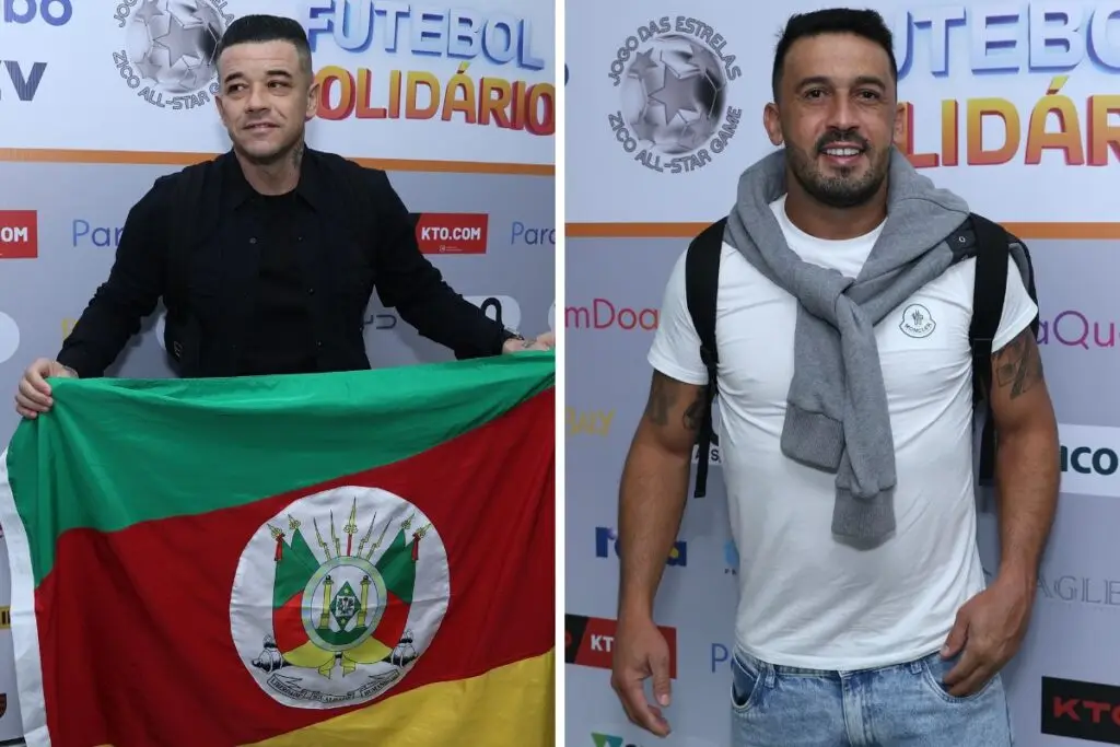 D'Alessandro e Edílson