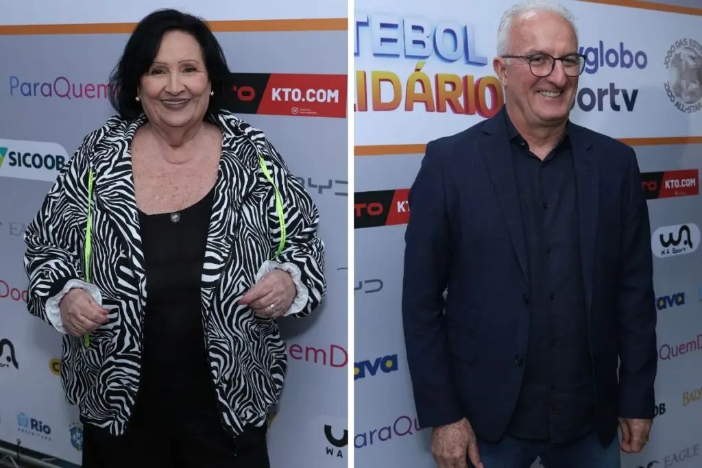 Dona Déa Lúcia e Dorival Júnior