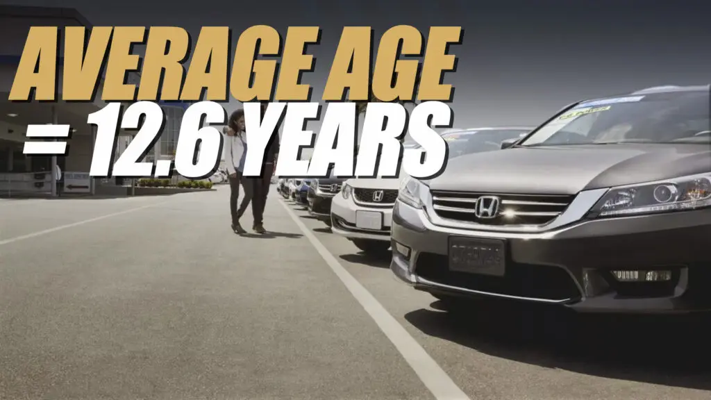  Average U.S. Car Age Hits Record High Surging To 12.6 Years