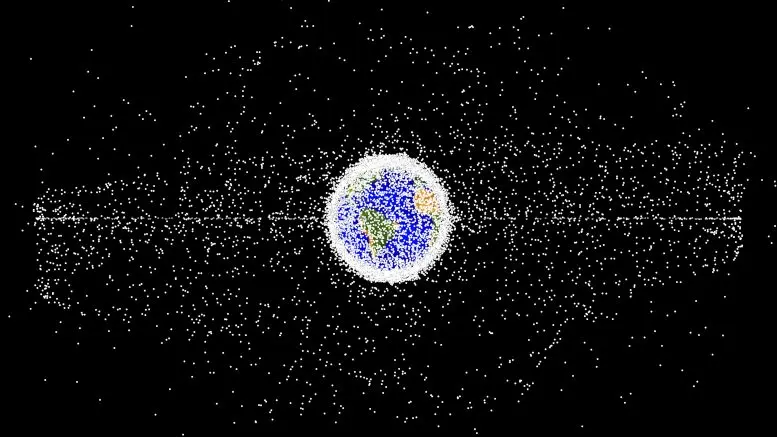 Orbital Space Debris Simulation