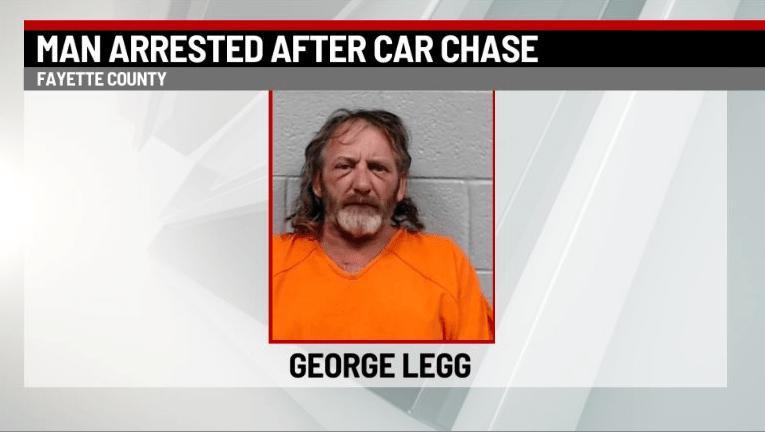 Fayette County man arrested following car chase