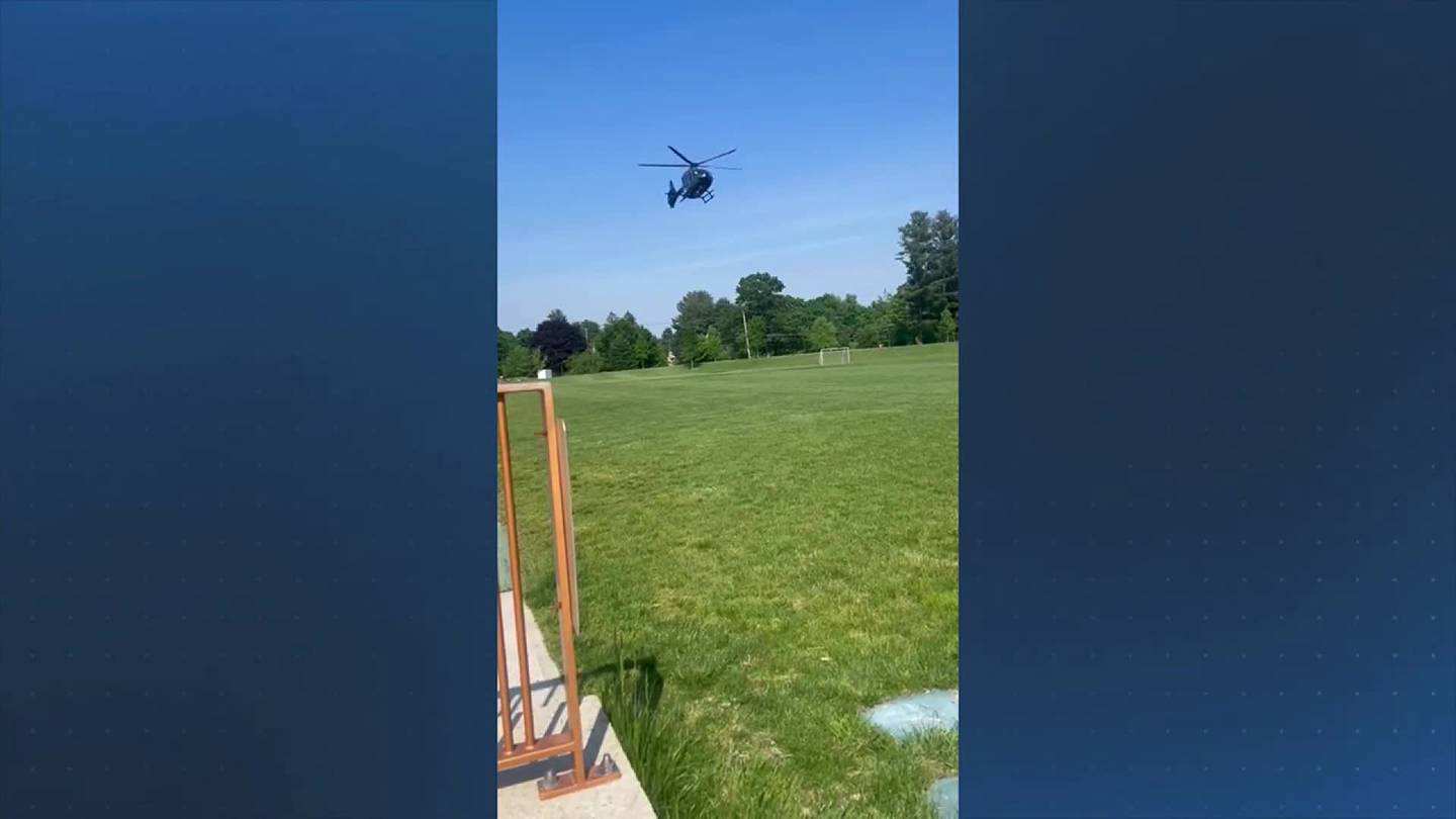 Bicyclist flown to hospital following serious car crash in Weston