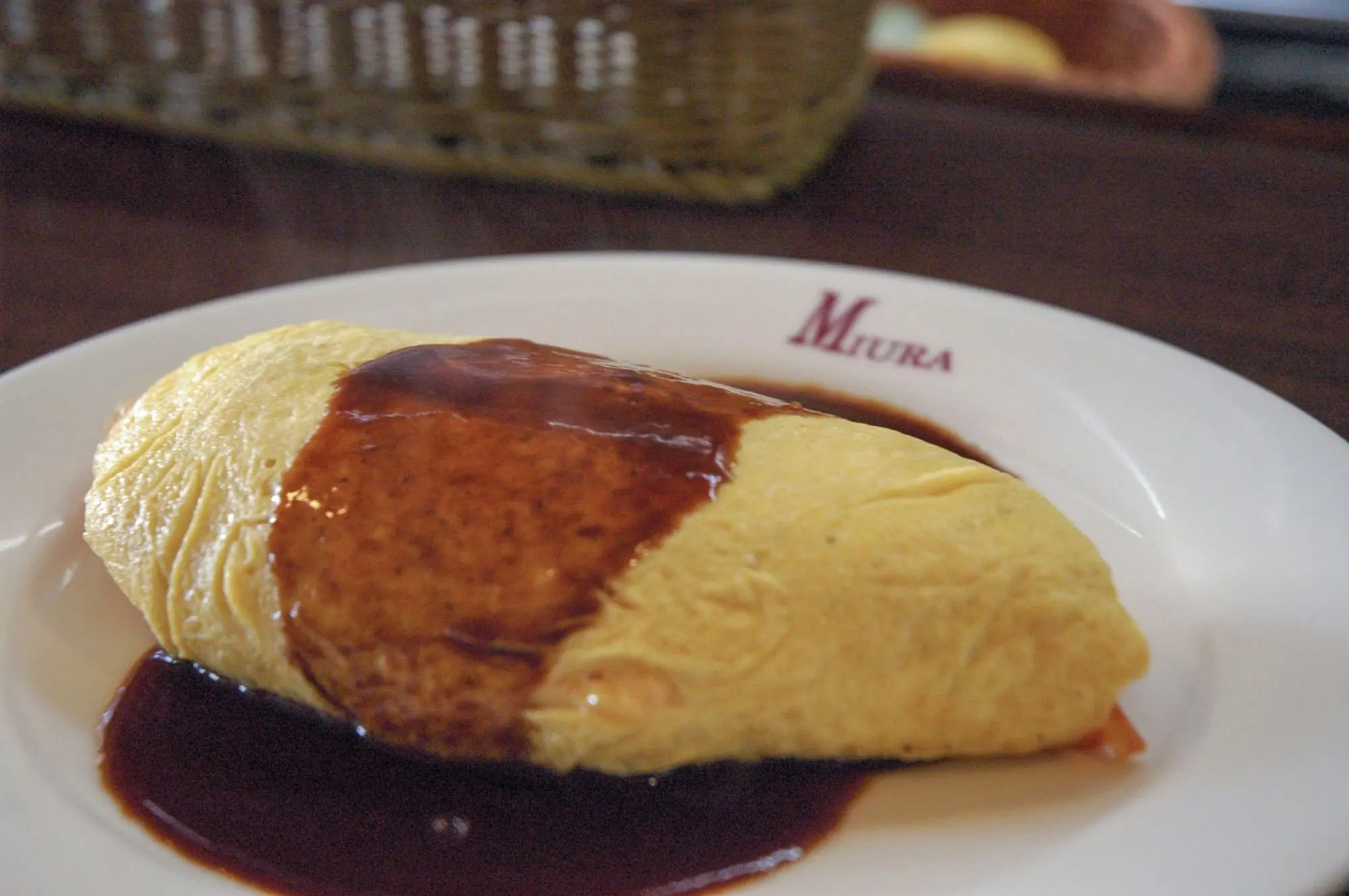 Omurice (rice wrapped in an omelette) is one of the most recognisable dishes of Japan’s yoshoku cuisine. Photo: Russell Thomas