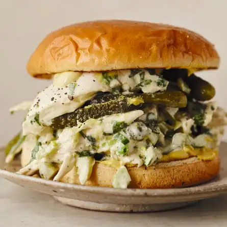 The chicken bun.