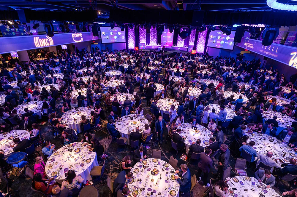 More than 1,100 gathered in New York to celebrate the sports industry’s best.