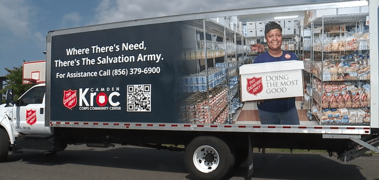 Camden Kroc Center and Holman partner to combat food insecurity in the community