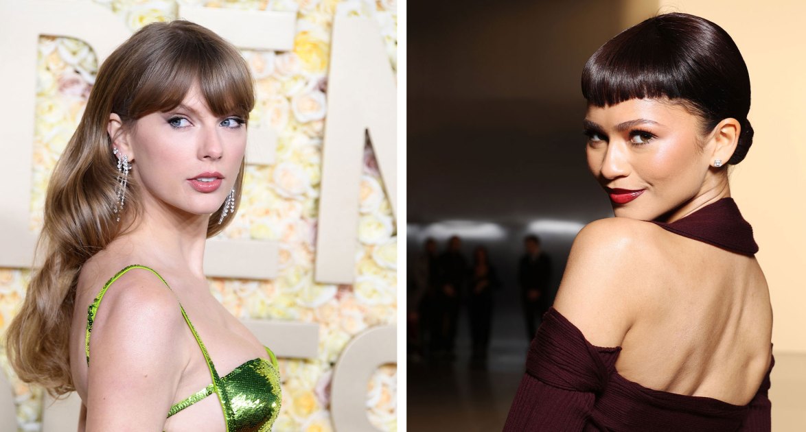 From Taylor Swift to Zendaya, Here Are 7 Celebrities with Bangs to Inspire Your Next Haircut