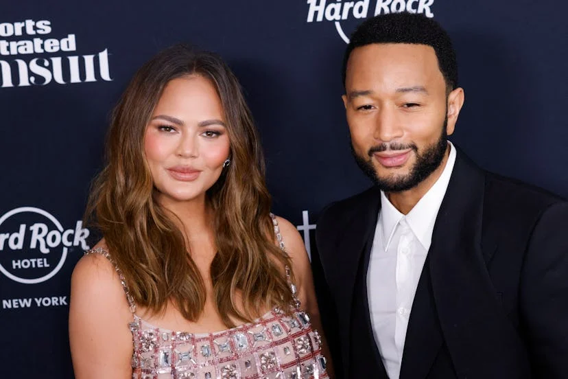 Chrissy Teigen and John Legend