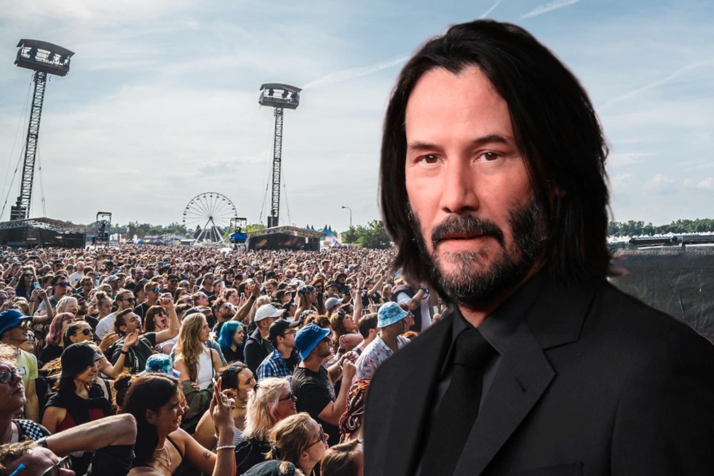 Keanu Reeves to perform at Czech music festival Rock for People next month
