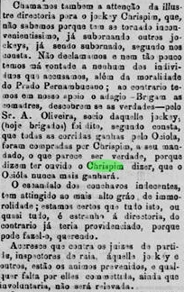 Diário de Pernambuco, Pernambuco, 20 de setembro de 1888, p. 3.