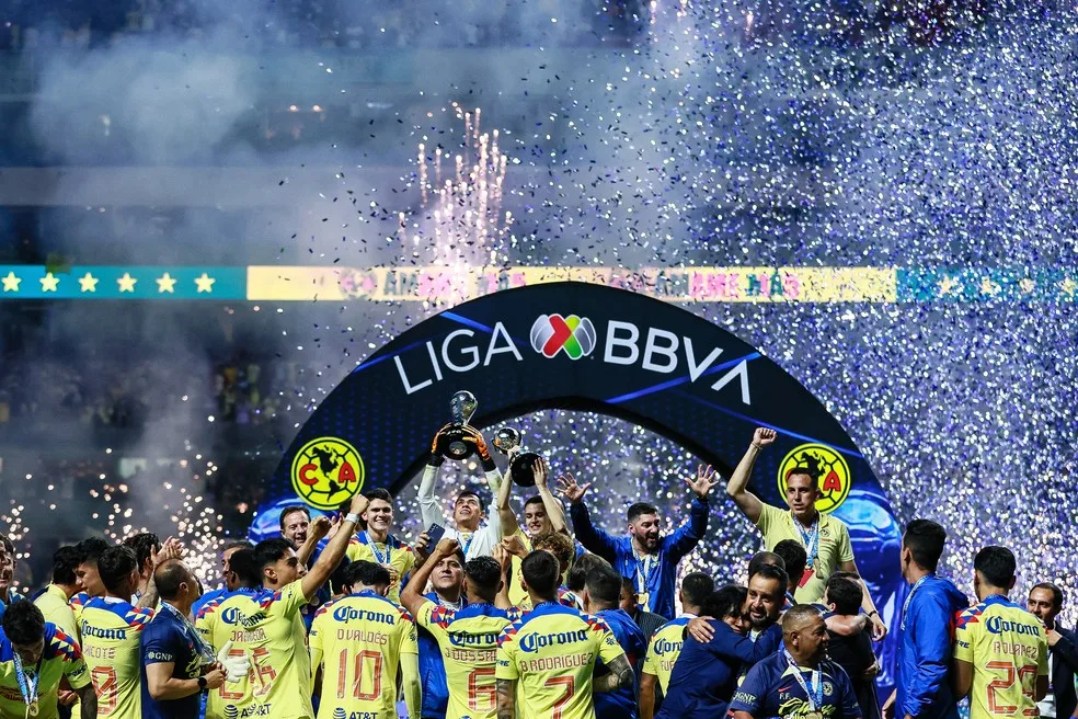 América do México conquistou Apertura e Clausura na mesma temporada — Foto: Getty Images