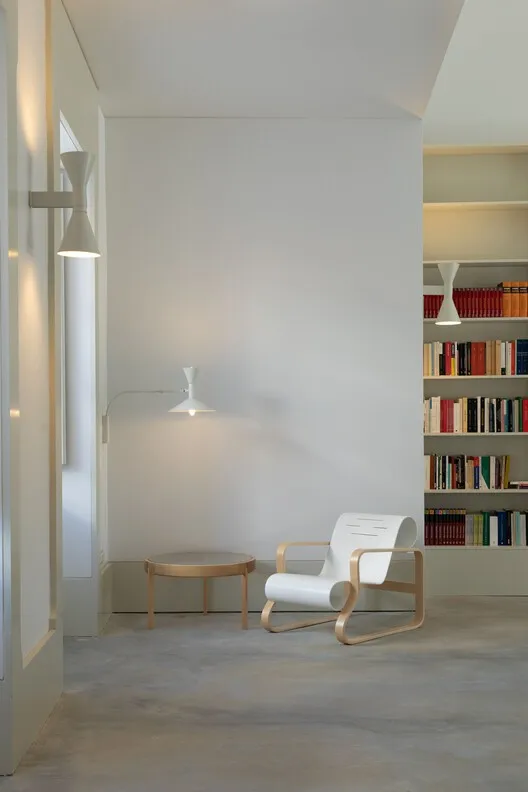 National Innovation Center / Joaquim Portela Arquitetos - Interior Photography, Closet, Shelving, Chair